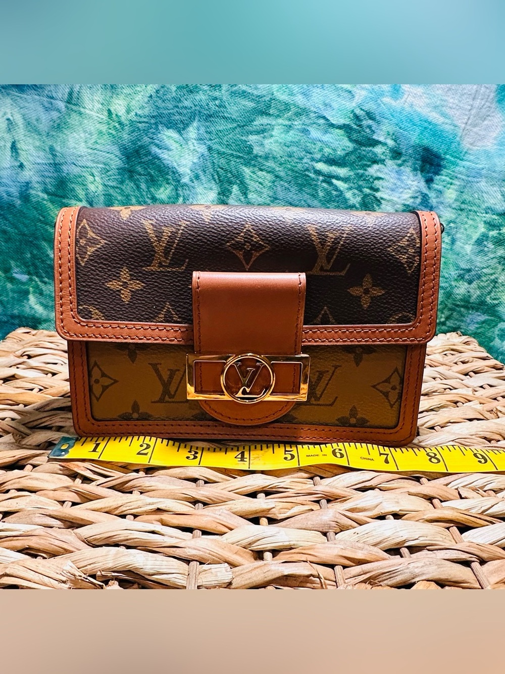 Louis Vuitton Dauphine East West Monogram Crossbody Bag